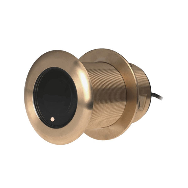 Airmar B75HW 12° Tilt Thru-Hull Bronze Wide Beam CHIRP Transducer