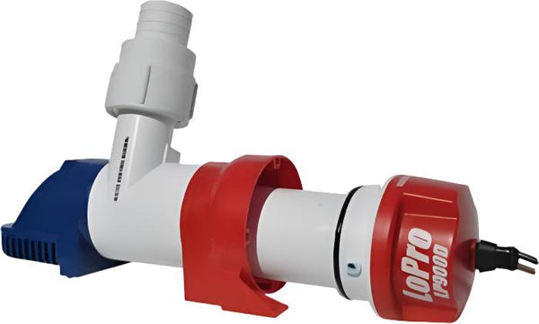 Rule LoPro LP900D Submersible Bilge Pump – 12V, 56 LPM, Swivel Discharge