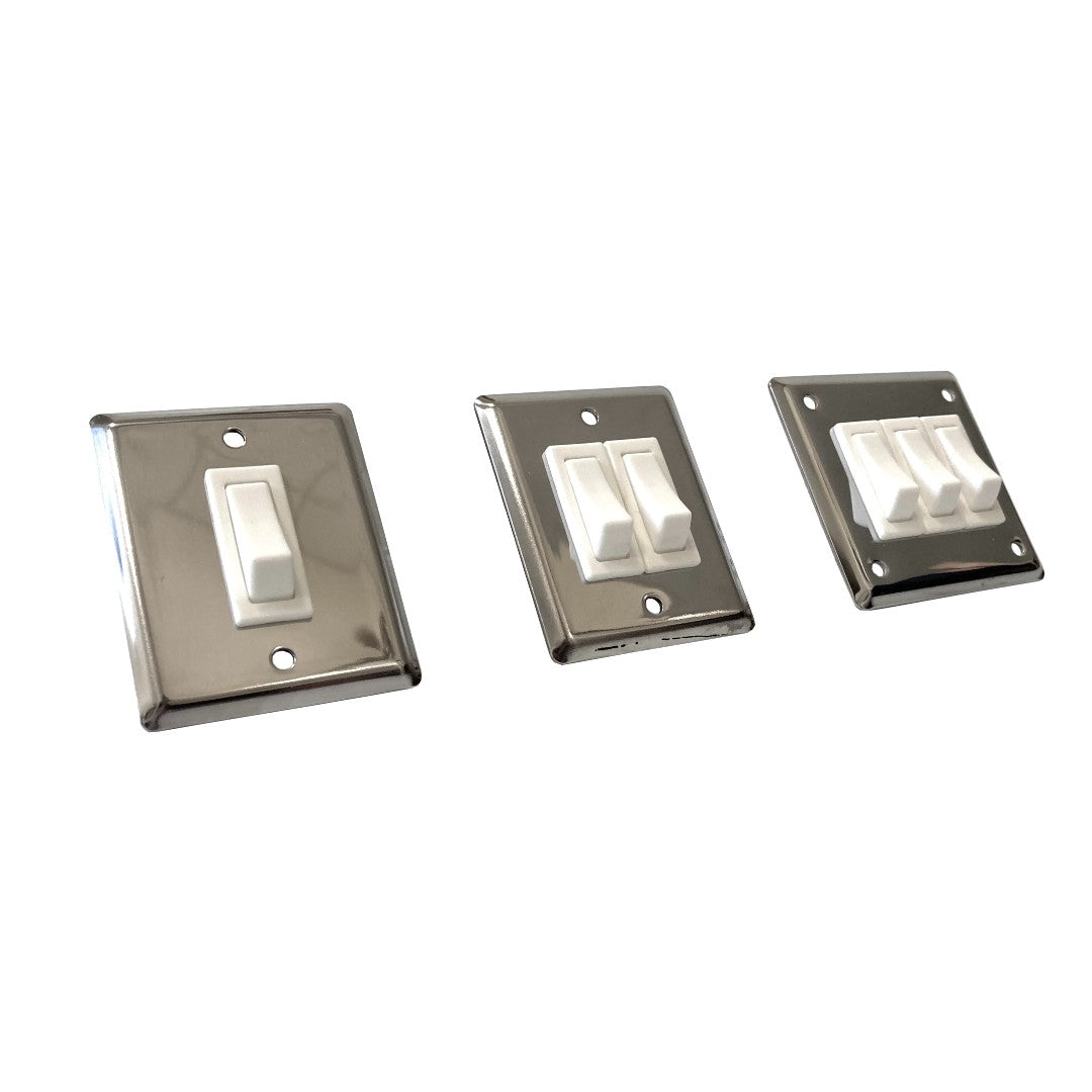 AAA Light Switch Brass