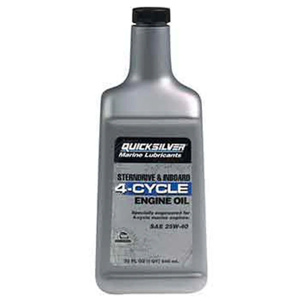 Quicksilver 4 Cycle Inboard/Sterndrive Oil SAE 25W-40