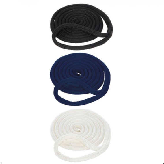 3-Strand Polyester Rope Fender Line with Spliced Eye (18.5cm)