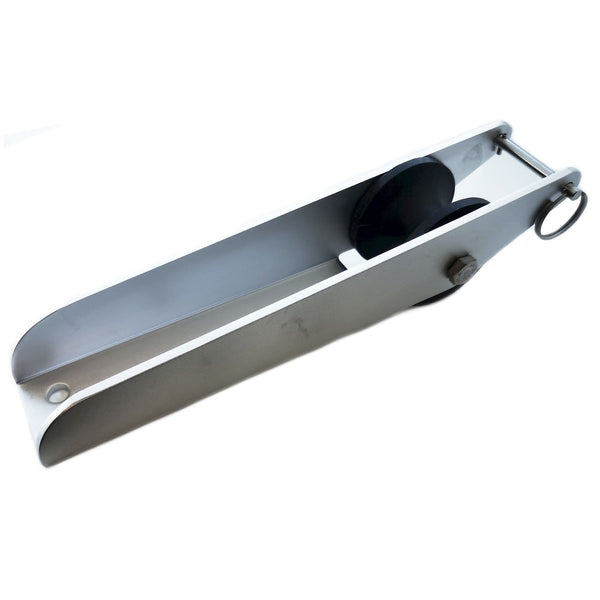 Cquip 304 Stainless Steel Bow Roller with Pin - 280mm