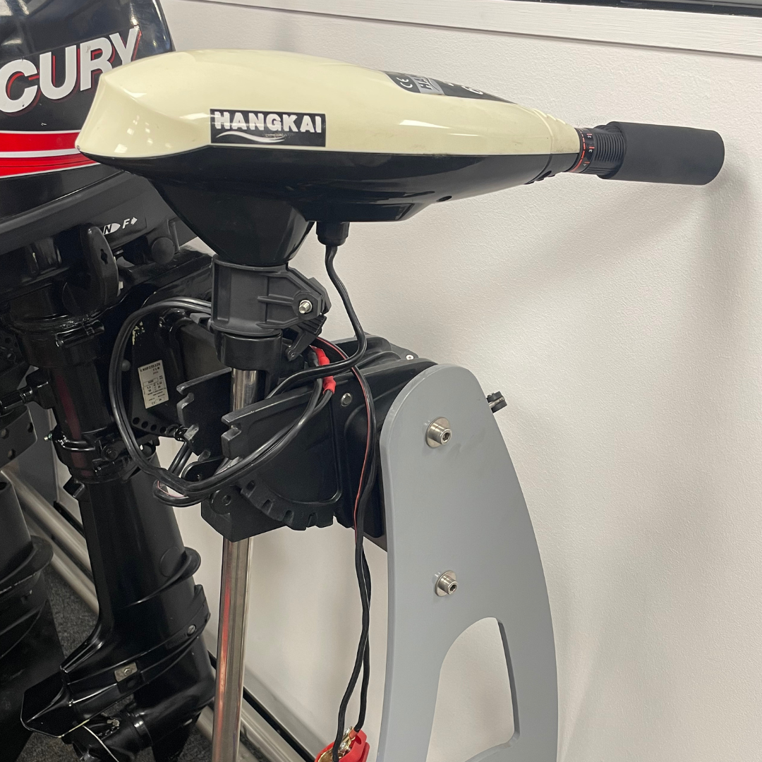 Approved Used: Hangkai ET65 12V Electric Outboard Engine, Short Shaft, Tiller