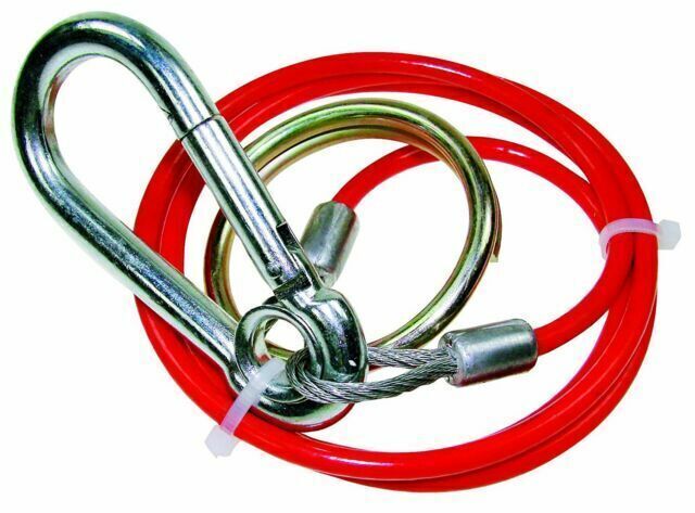 Maypole MP501 1m X 3mm Red PVC Breakaway Cable