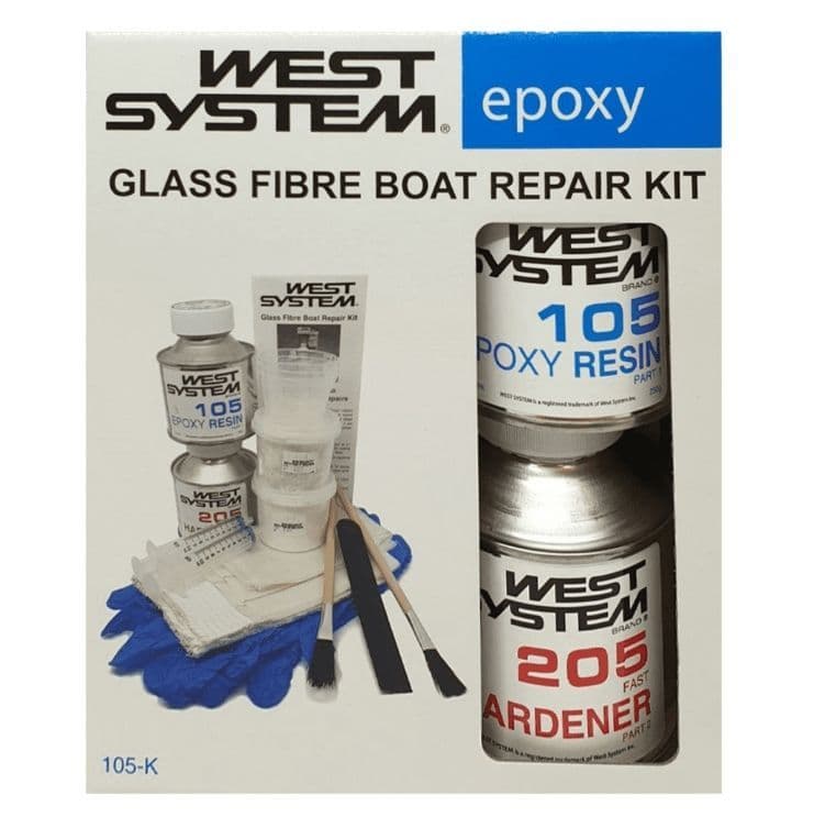 West Glass Fibre Boat Repair Kit