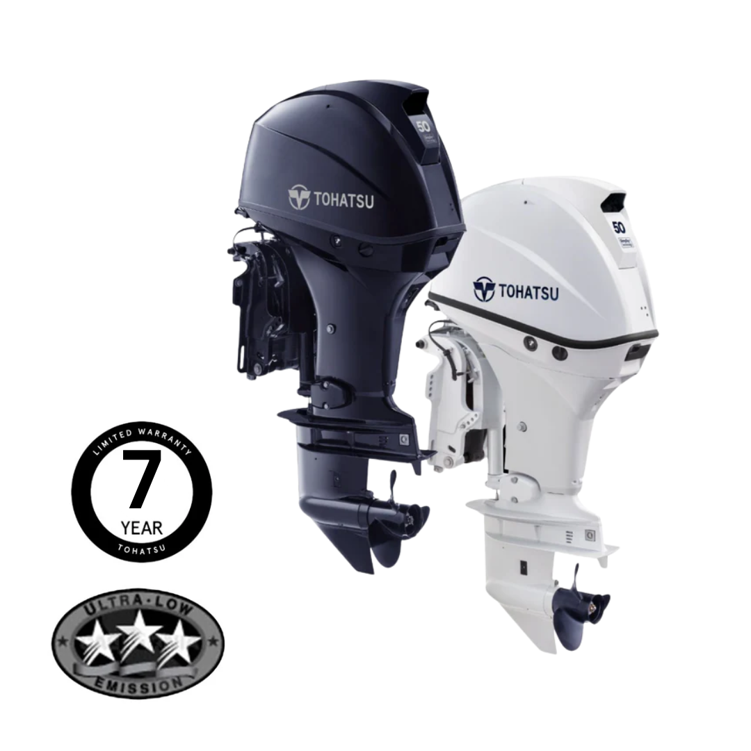 Tohatsu 50HP 4-Stroke EFI Outboard Engine Short Shaft