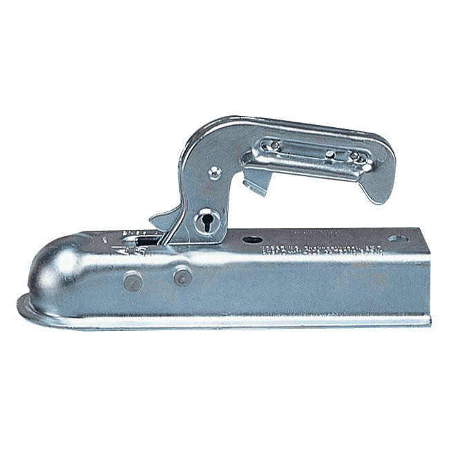 Maypole 50mm Trailer Box Section Hitch Coupling – 750kg Unbraked Pressed Steel Tow Hitch