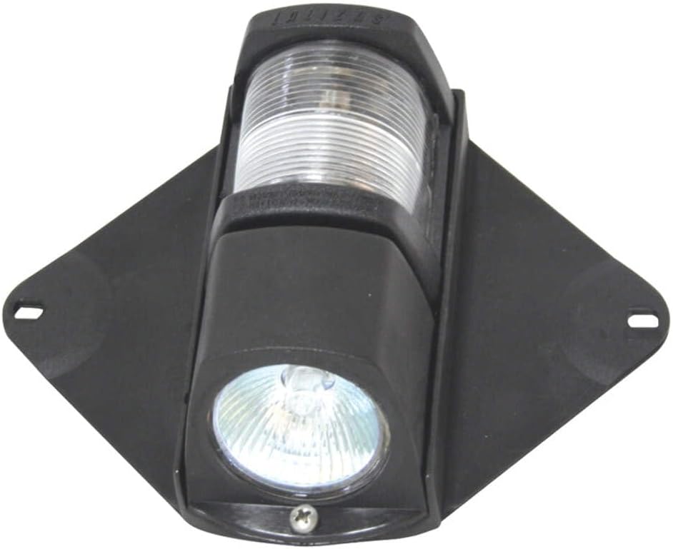 Lalizas 12m Mast Steaming and Deck Navigation Light, Black, LED