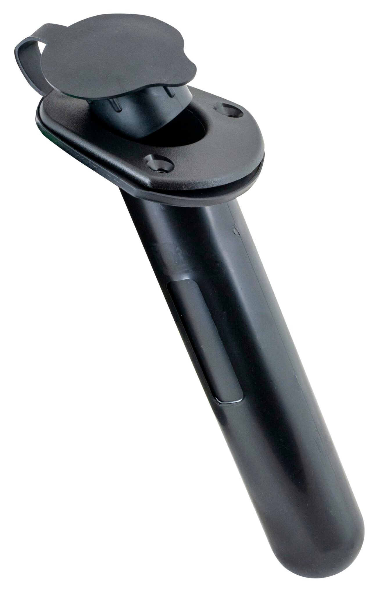 Rod Holder Plastic With Cap Black 37659