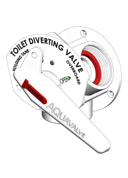 Trudesign Manual Aquavalve - Toilet Diverting Y Valve