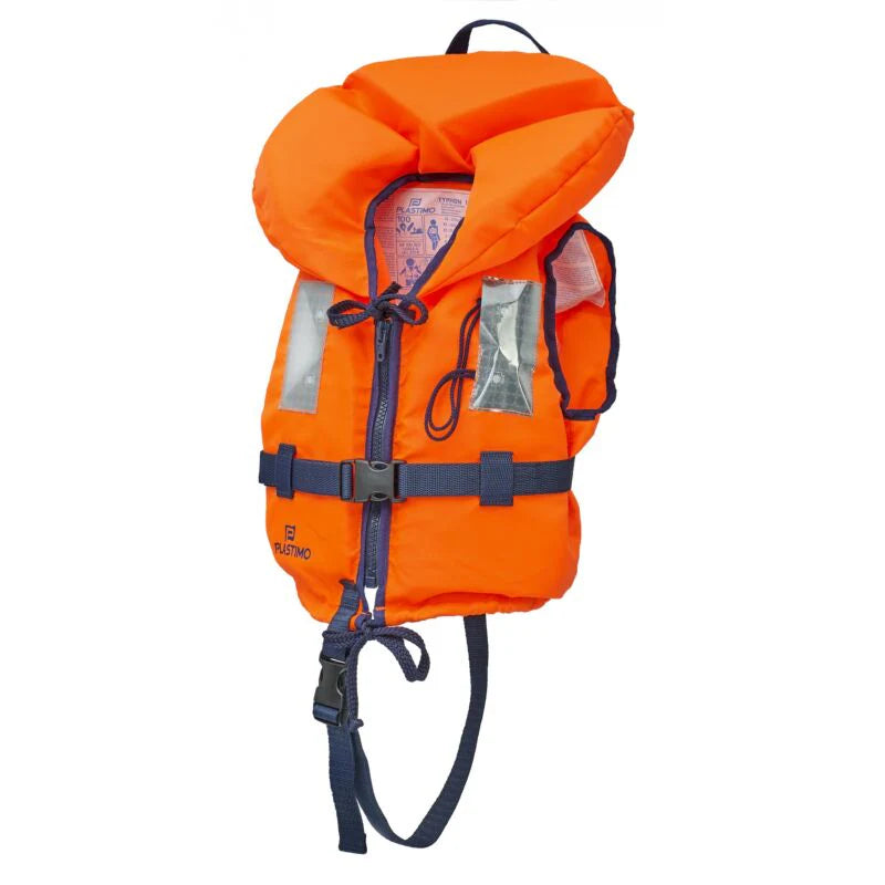 Plastimo Typhoon Orange 100N Child Lifejacket 20/30KG