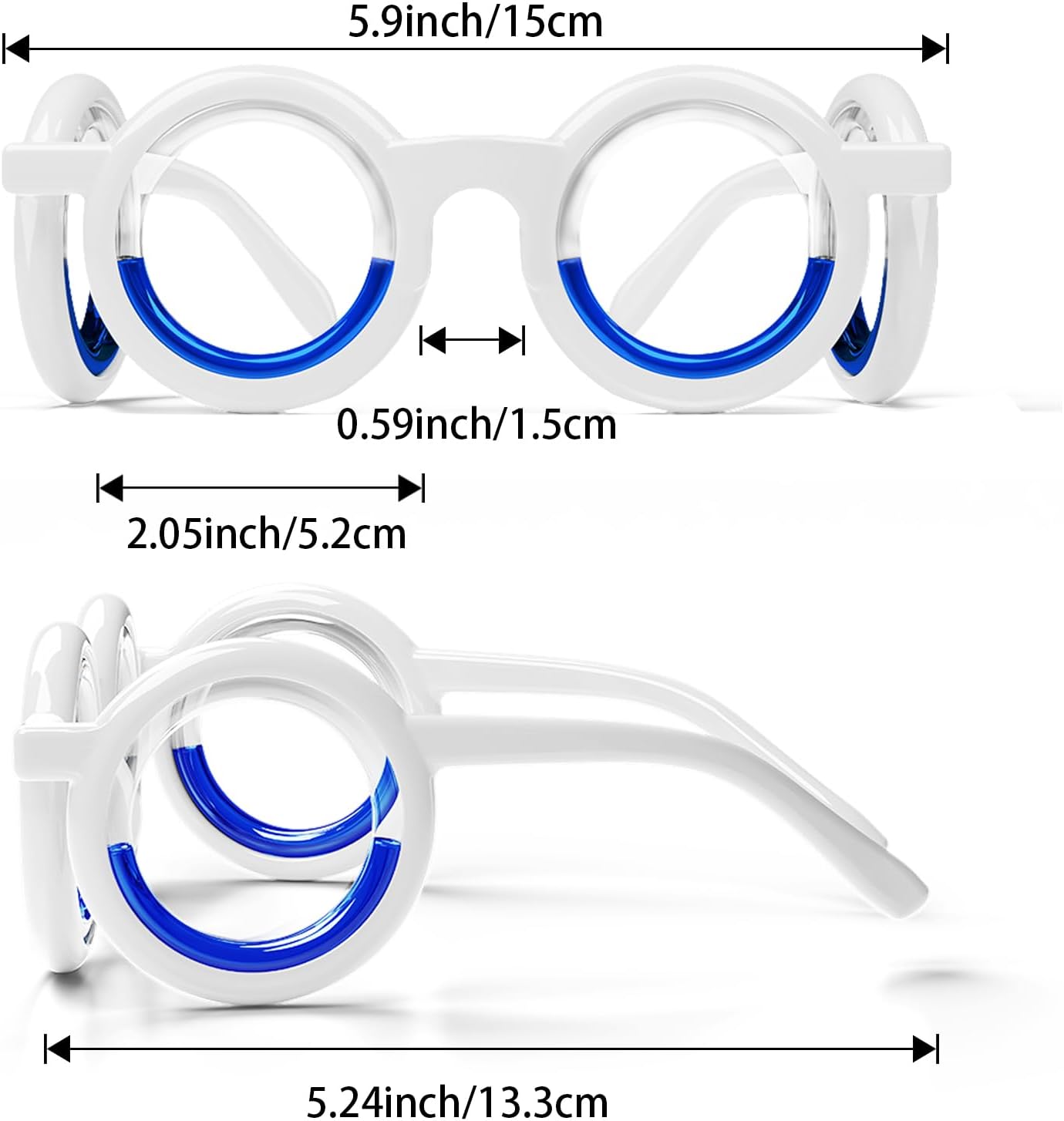Anti Nausea Vertigo Glasses for Adults or Kids