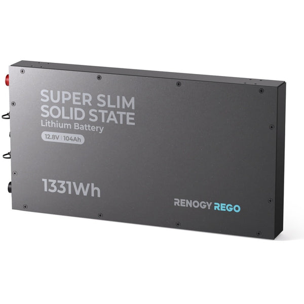 Renogy Rego Super Slim Lithium Battery With BT & Canbus - 12.8V 104Ah