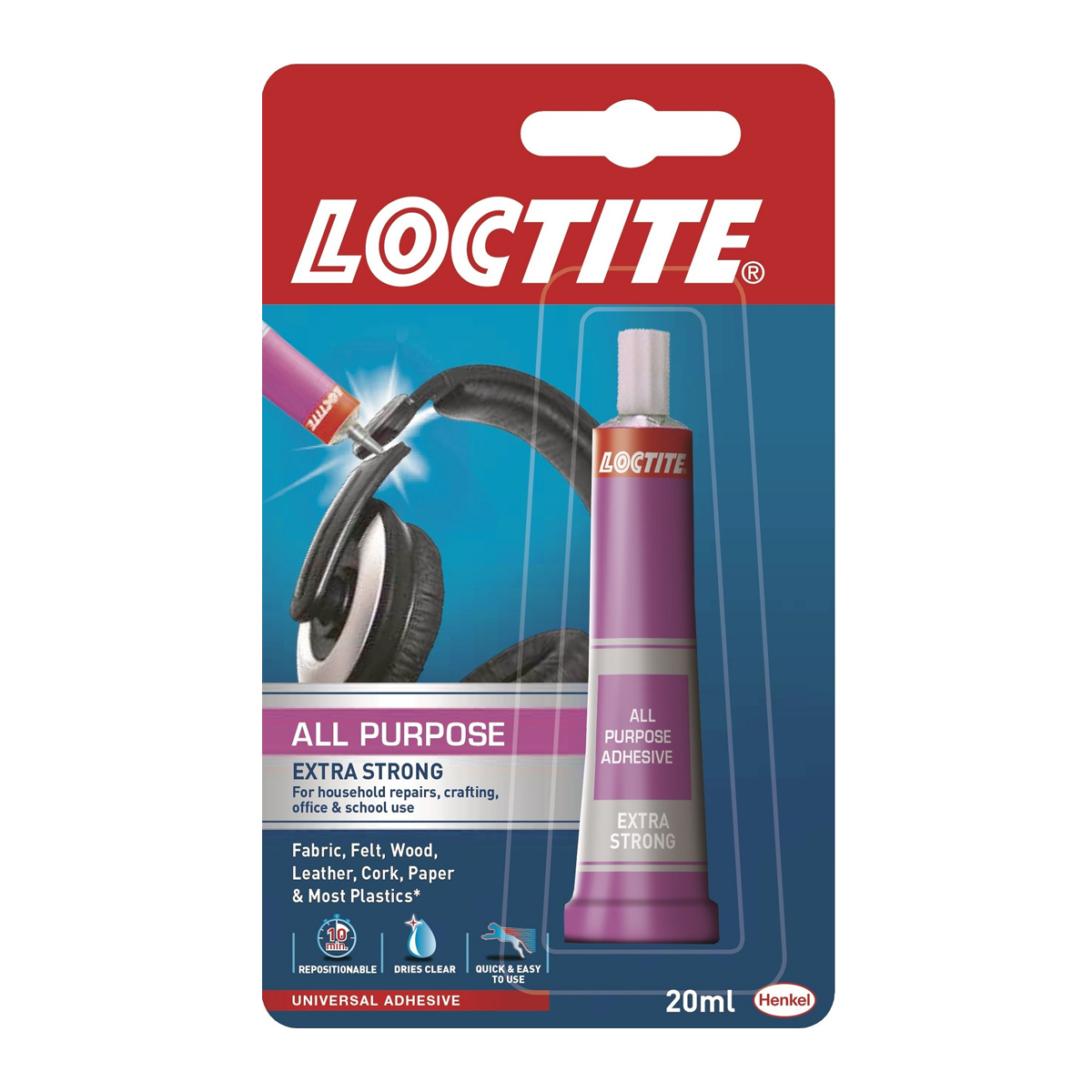 Loctite All Purpose Adhesive Extra Strong 20ml