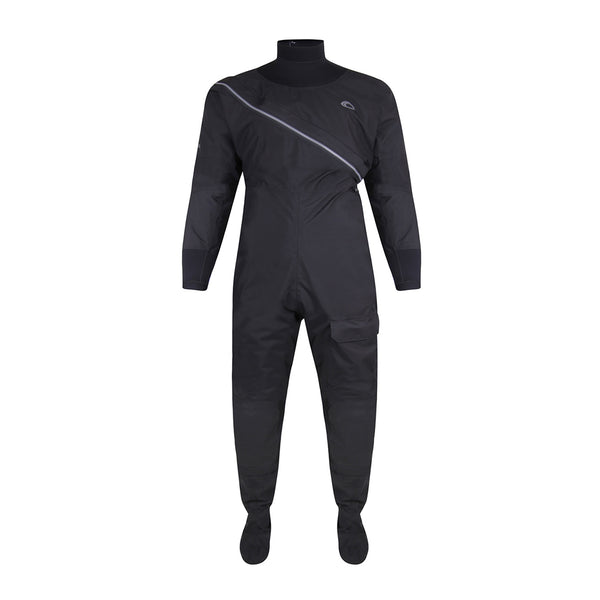 Typhoon Beadnell Ezeedon Womens Front Entry Drysuit Black