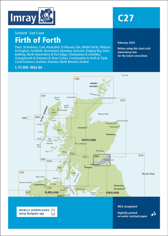 Imray C27 Firth of Forth