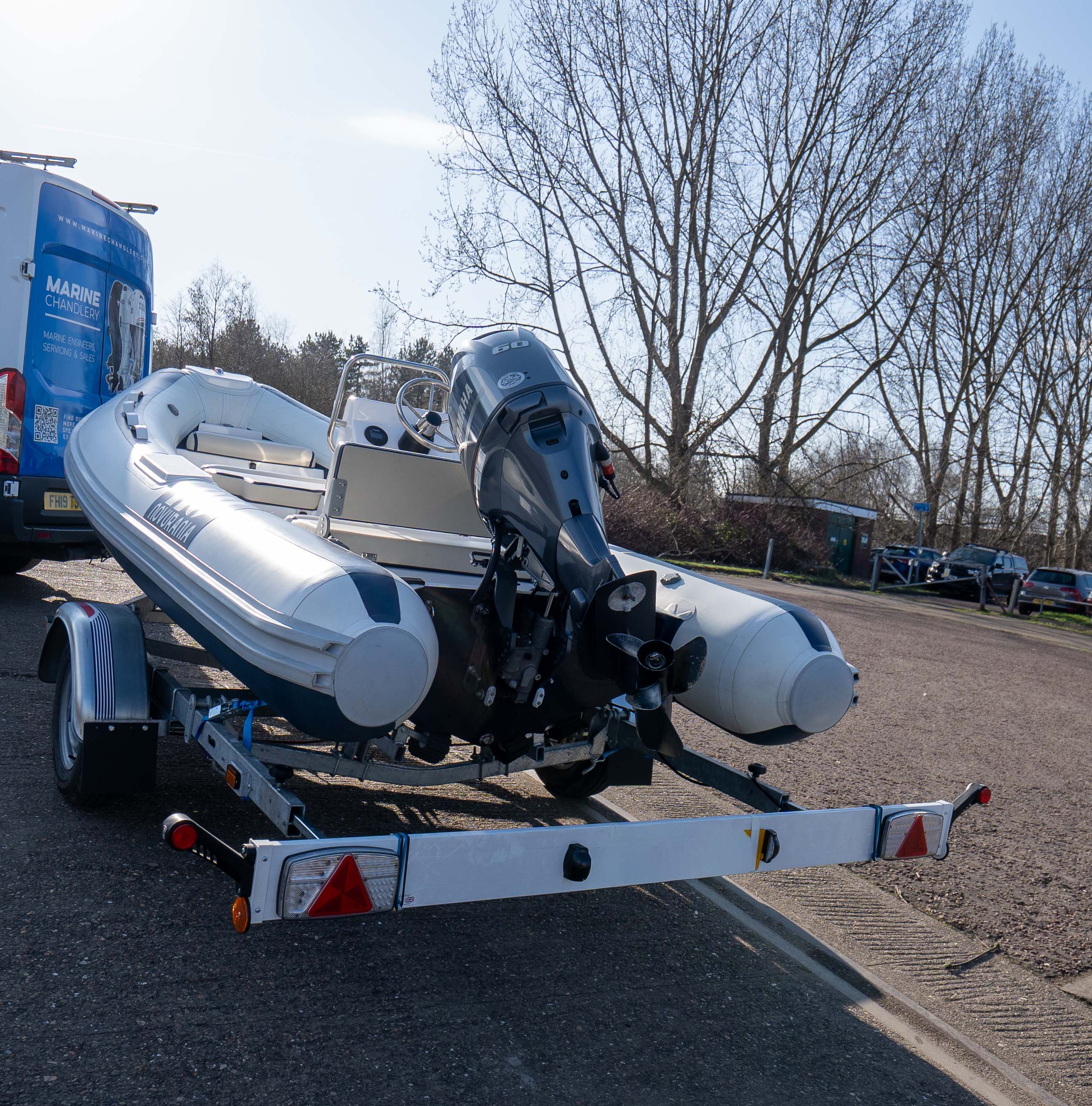 Novurania 430DL 2022, Yamaha 60hp and New Trailer