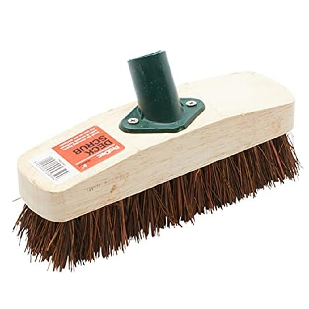 ProDec Deck Scrub Head Natural Fibre
