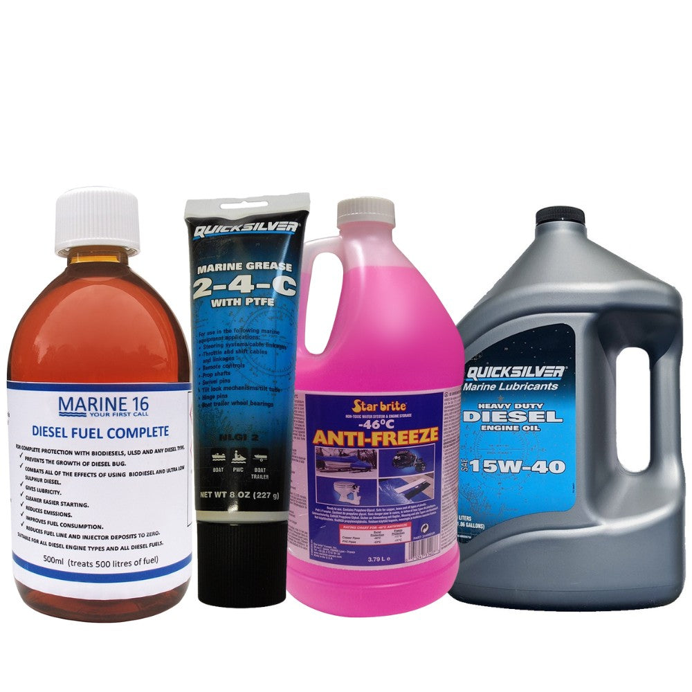 Marine chandlery Diesel Inboard Winterising Package