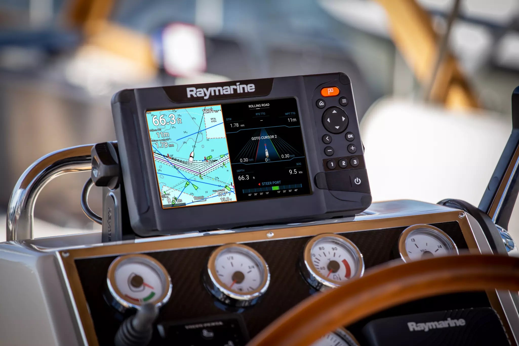 Raymarine Element 12 S Chartplotter + LightHouse Charts Western Europe