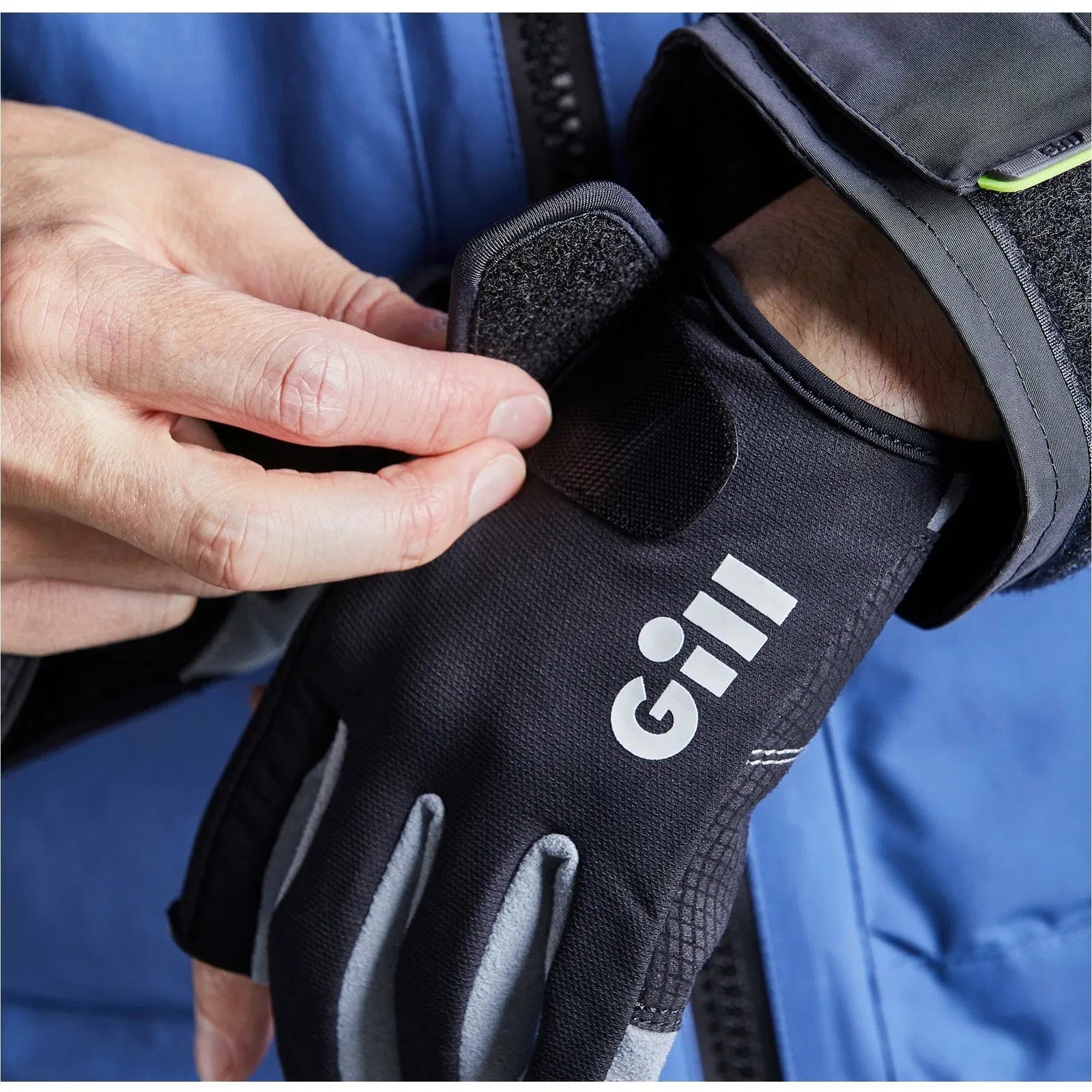 Gill Deckhand Gloves Long Finger Black