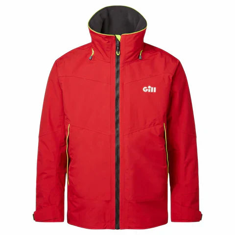 Gill Mens OS3 Coastal Jacket Red