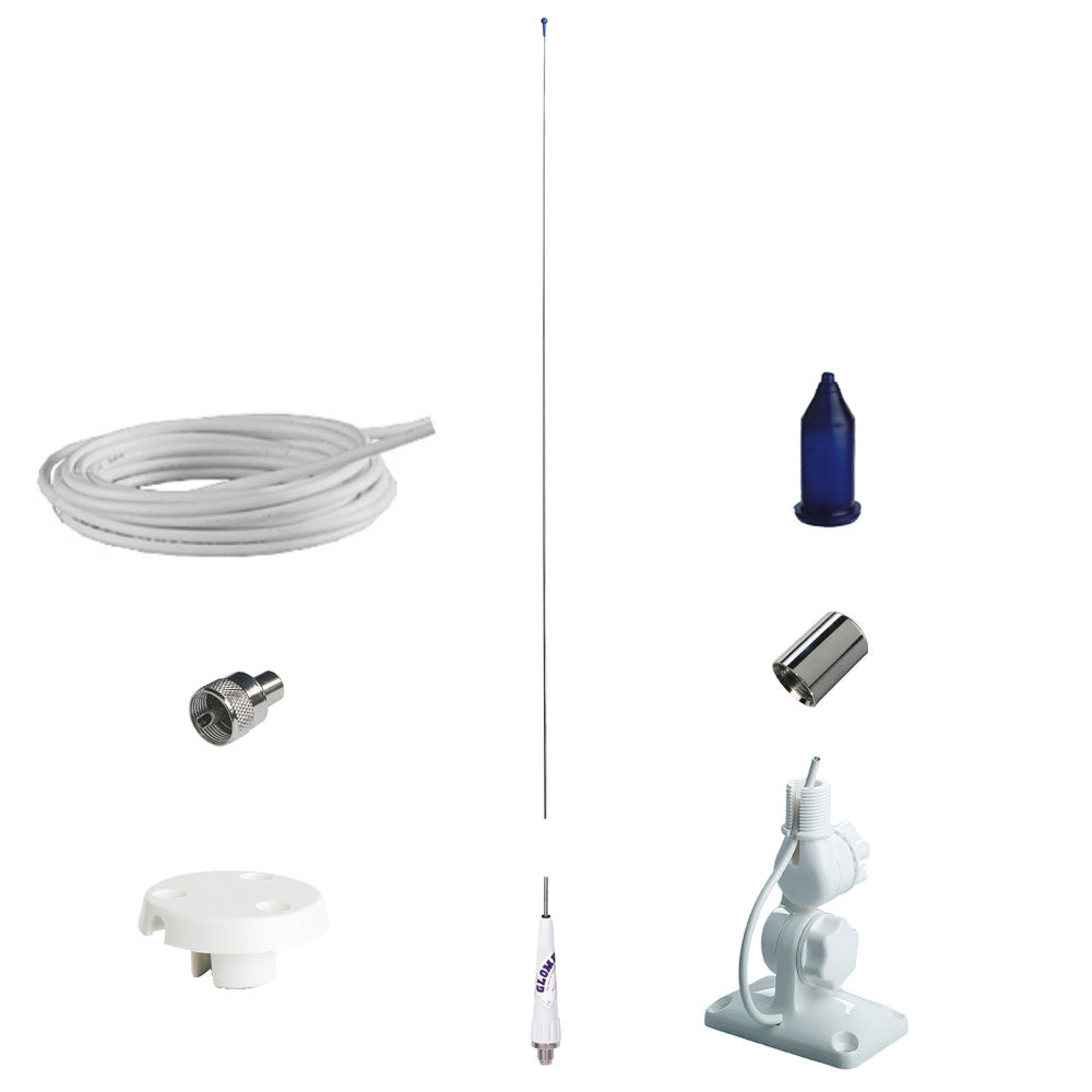 Banten 0.9M Stainless Steel Powerboat Whip Antenna