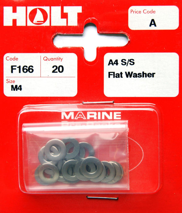 Holt Ss.A4.Flat Washers