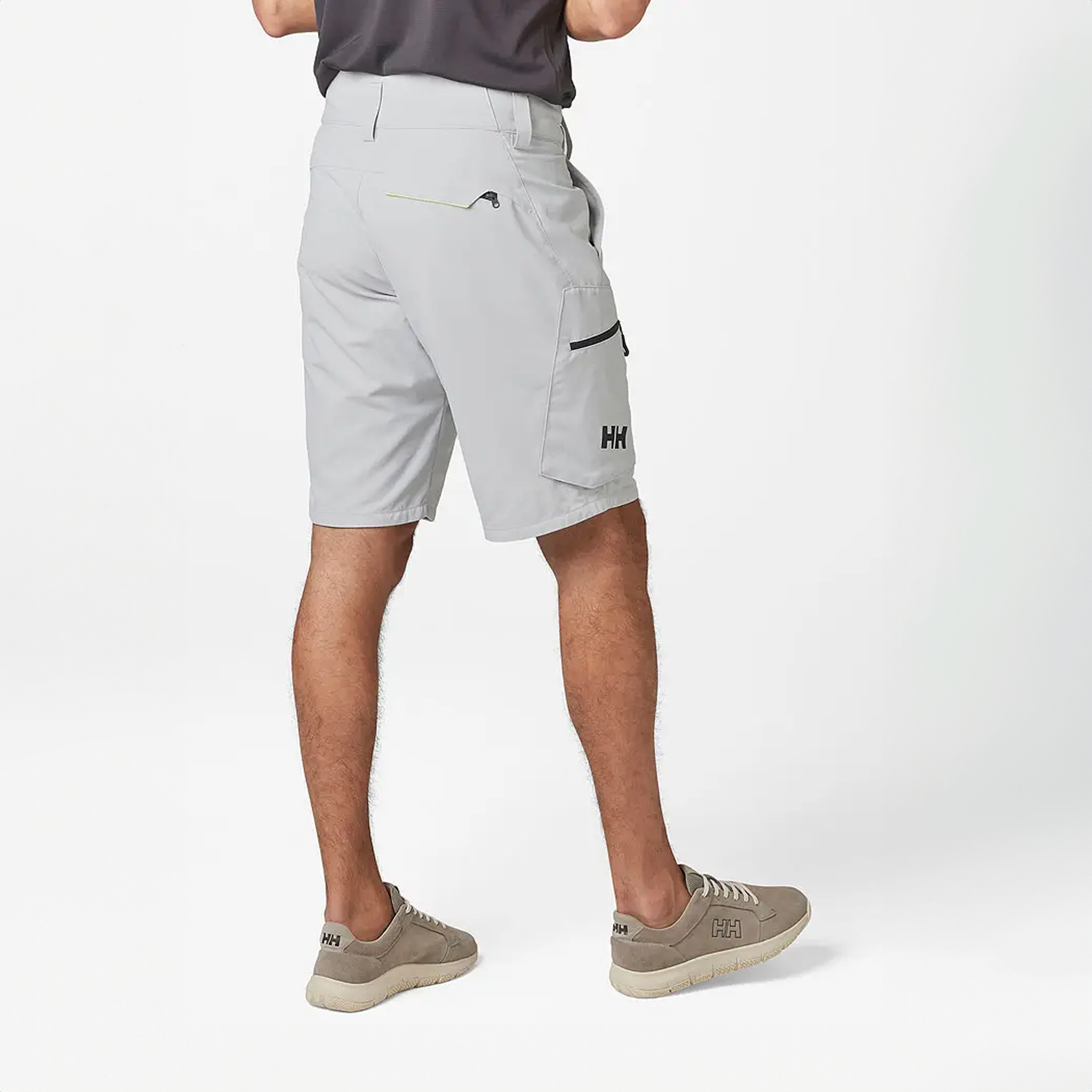 Helly Hansen Mens Crewline Cargo Shorts Grey