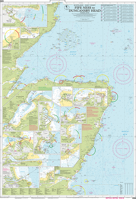 Imray C23 Fife Ness to Duncansby Head