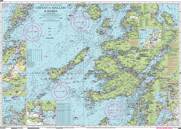 Imray C65 Crinan to Mallaig and Barra