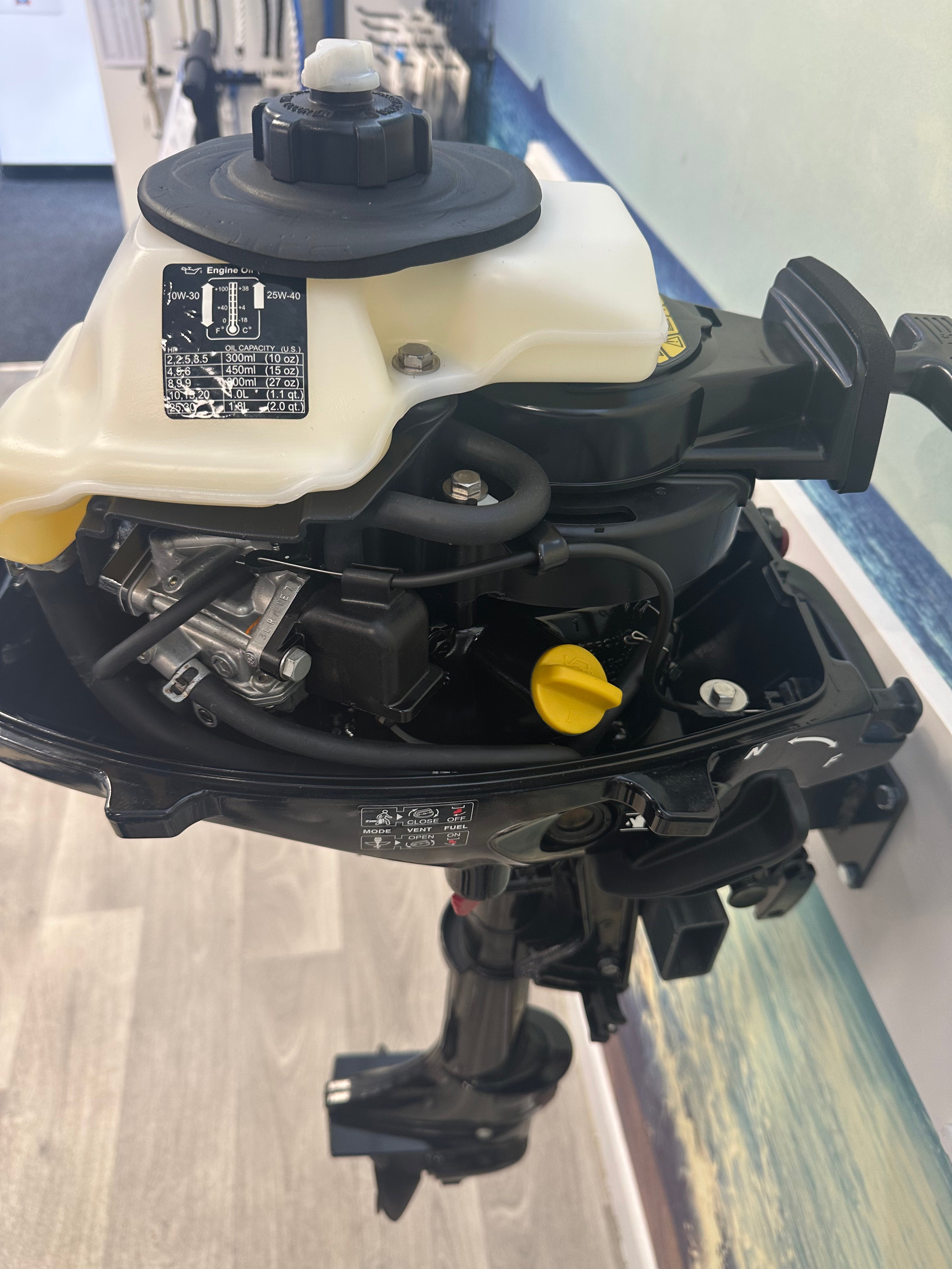Mariner APPROVED USED: Mariner 4-Stroke 3.5HP Outboard Engine