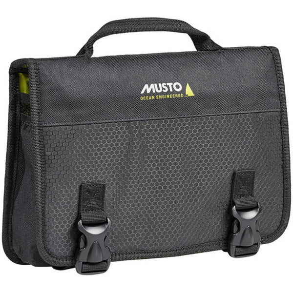Musto Essential Washbag Black & Green