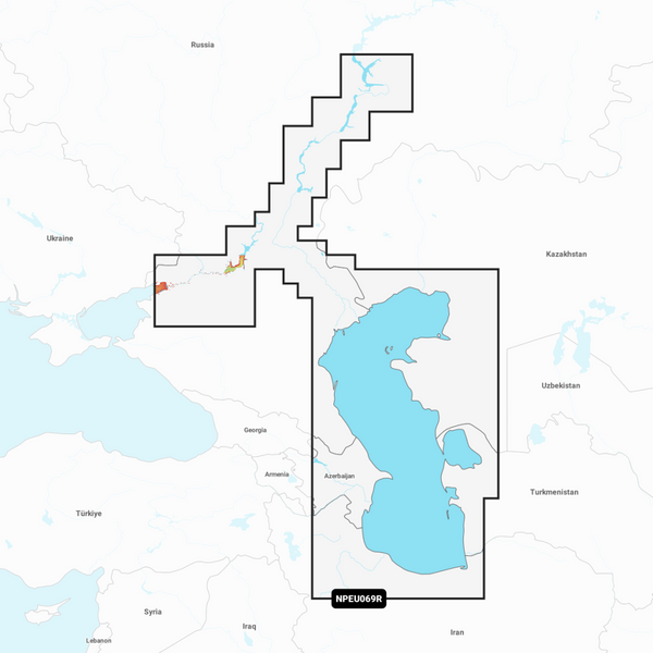 Navionics Platinum+™ - Caspian Sea & Lower Volga River NPEU069R microSD™/SD™