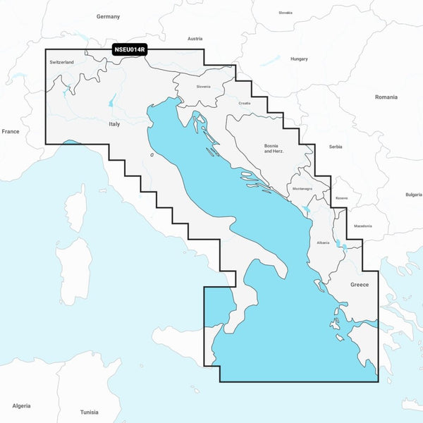 Navionics+™ - Italy, Adriatic Sea NSEU014R microSD™/SD™