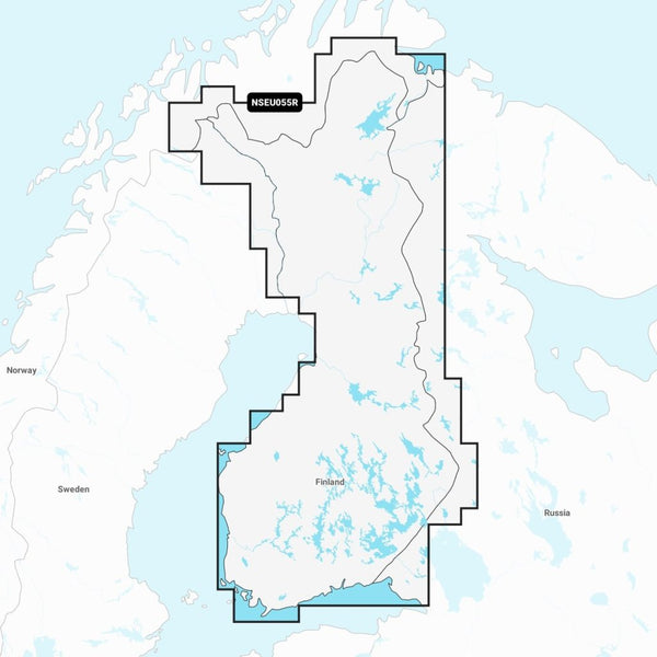 Garmin Navionics+™ Marine charts - Finland, Lakes & Rivers – Inland Charts NSEU055R