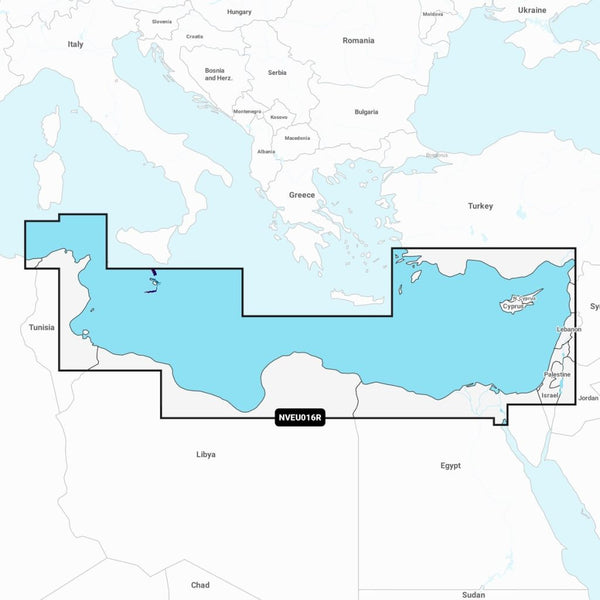 Navionics Vision+™ - Mediterranean Sea, Southeast NVEU016R microSD™/SD™