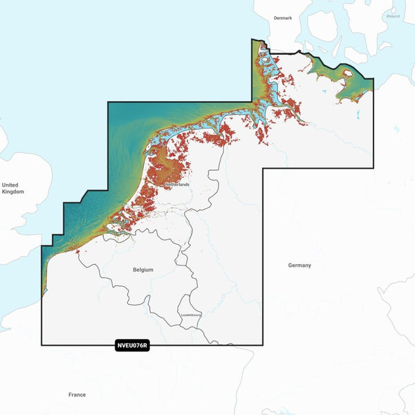 Navionics Vision+™ - Benelux & Germany, West NVEU076R microSD™/SD™
