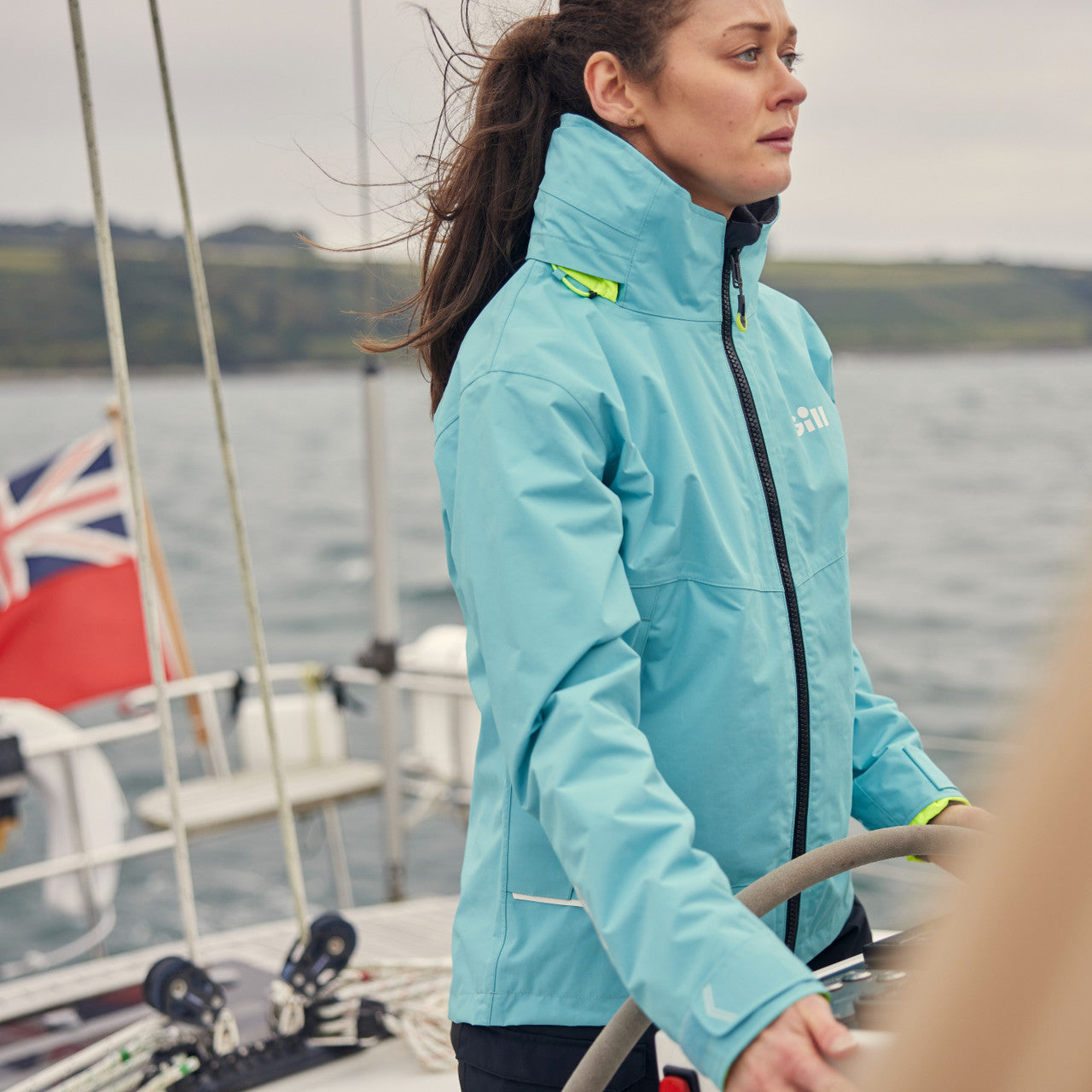 Gill Women OS33JW Coastal Jacket Marine Blue