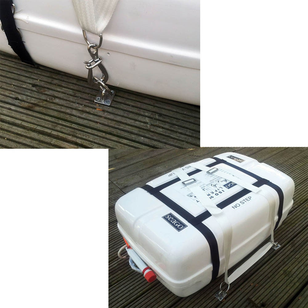 Seago Premium Webbing White Universal Fit