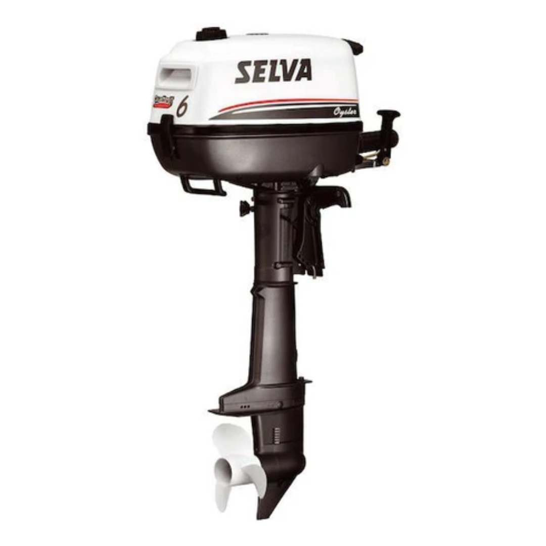 Selva Oyster 6HP Big Foot 4-Stroke Outboard Engine Short Shaft