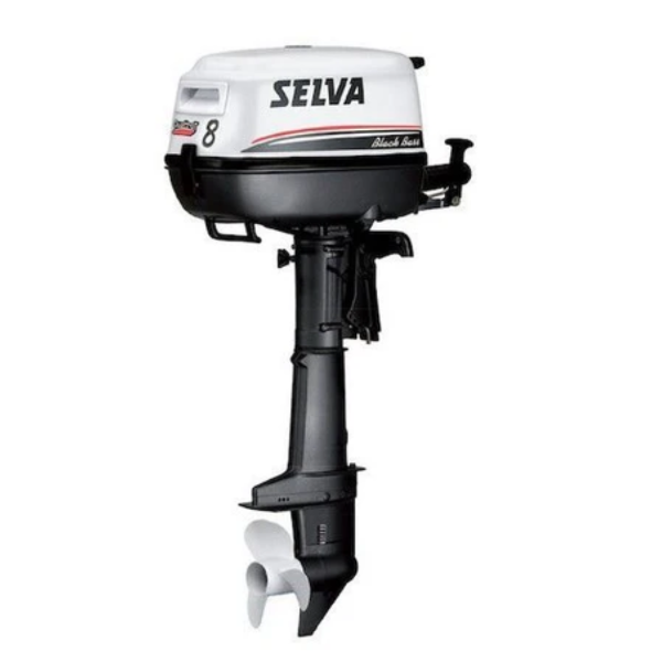 Selva Black Bass 8HP 4-Stroke Outboard Engine Long Shaft