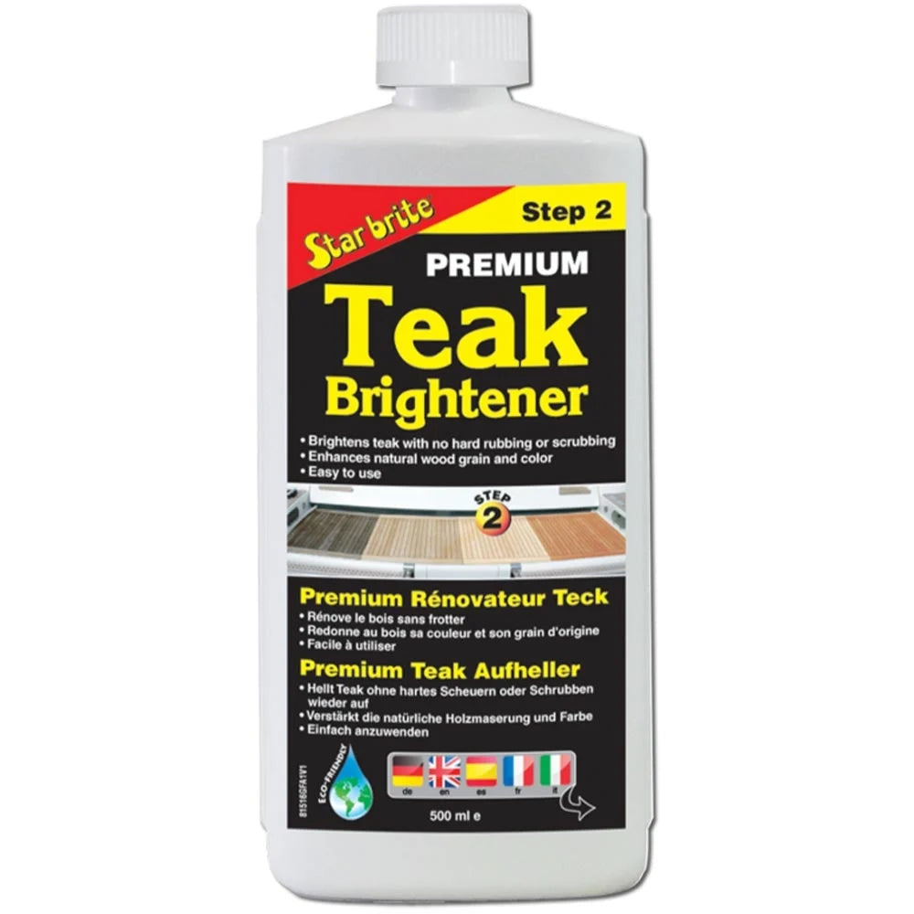 Starbrite Teak Brightener Step 2