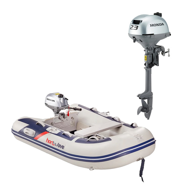 Honda T20-SE plus BF2.3 SCHU short leg 4-stroke engine