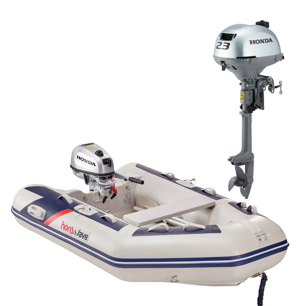 Honda T24-IE plus BF2.3 SCHU short leg 4-stroke engine.