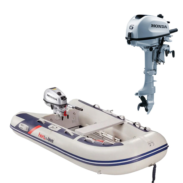 Honda T25-AE plus BF6 SHNU short leg 4-stroke engine