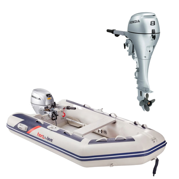 Honda T27-IE plus BF8 SHU short leg 4-stroke engine