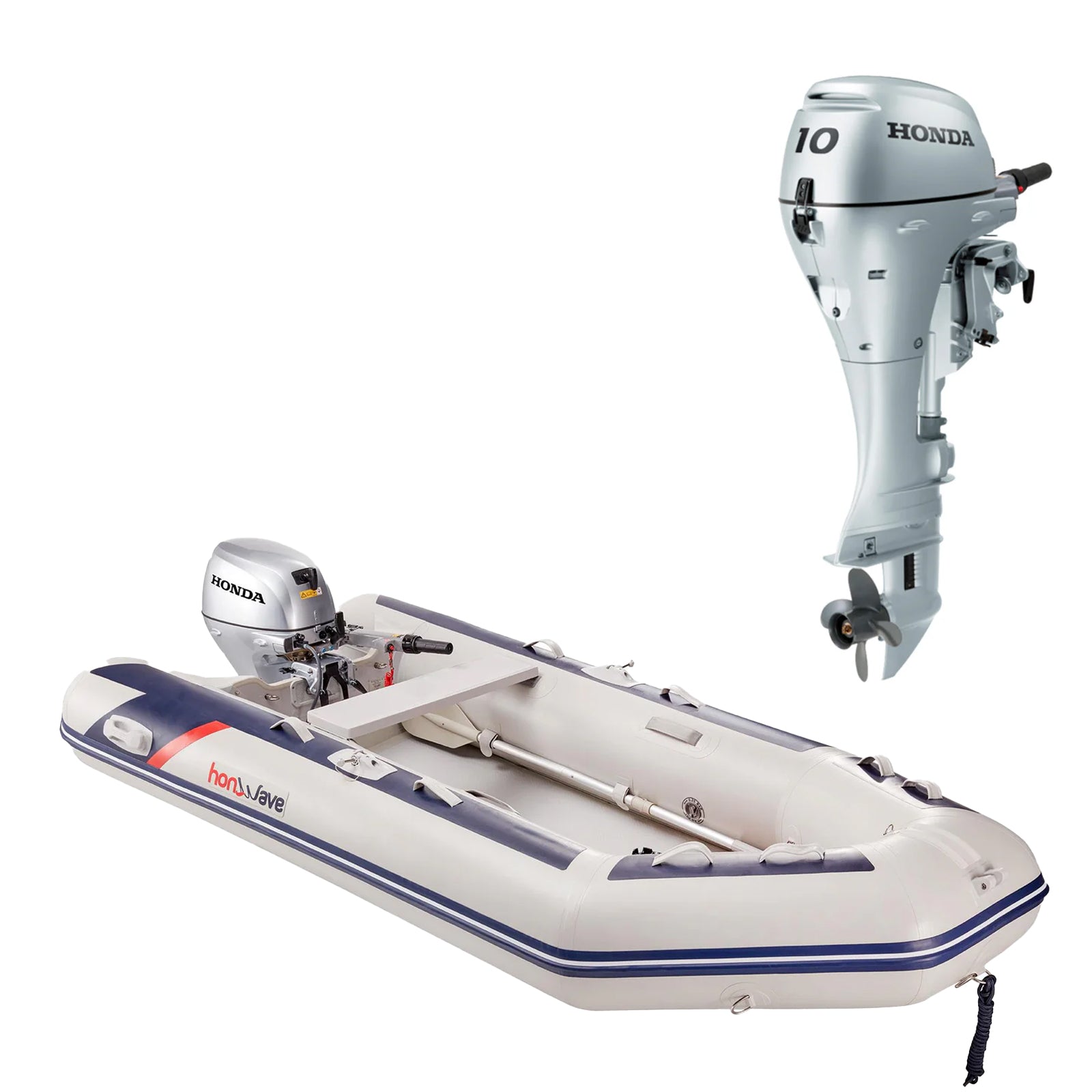 Honda T32-IE plus BF10 SHU short leg 4-stroke engine.