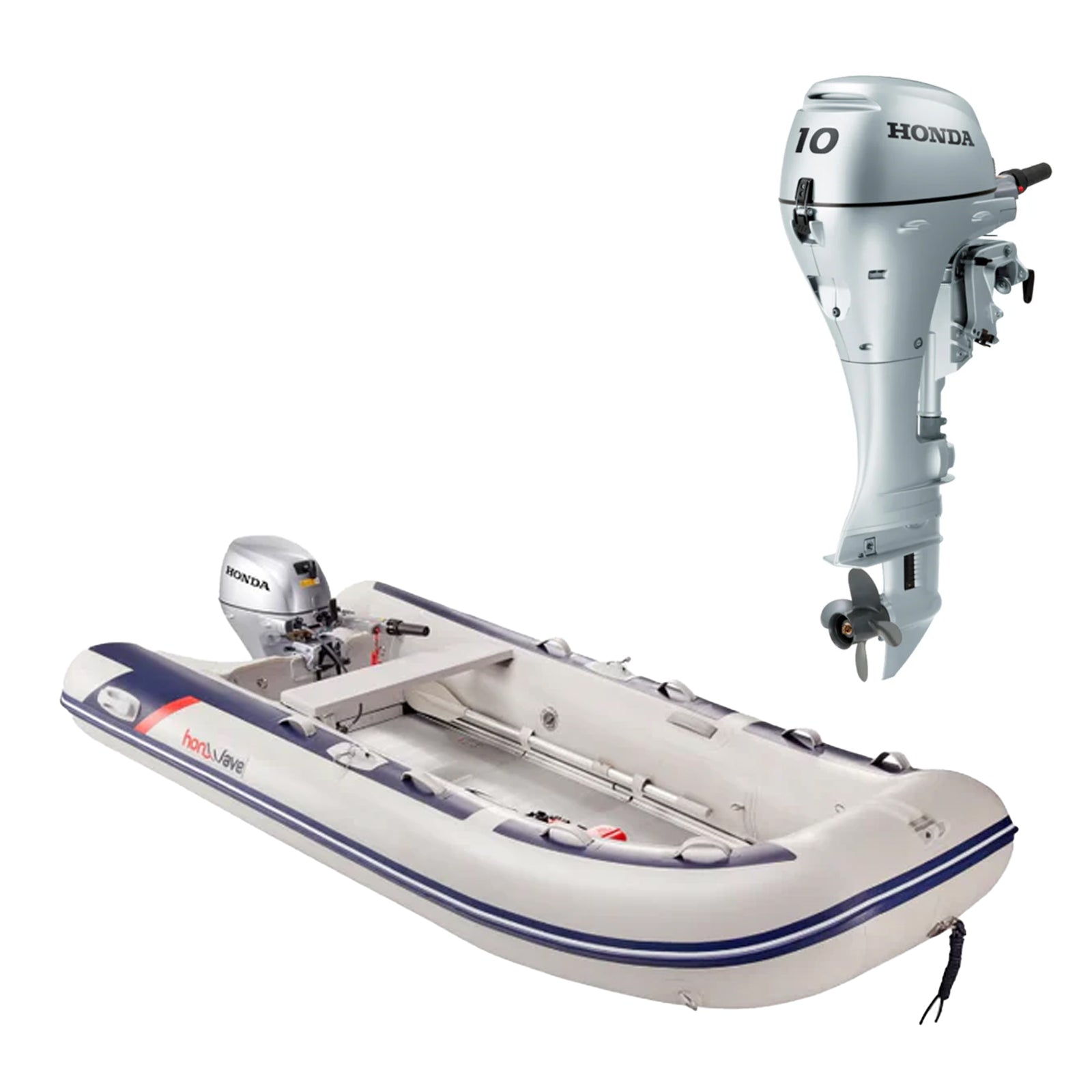 Honda T38-IE plus BF10 SHU short leg 4-stroke engine.