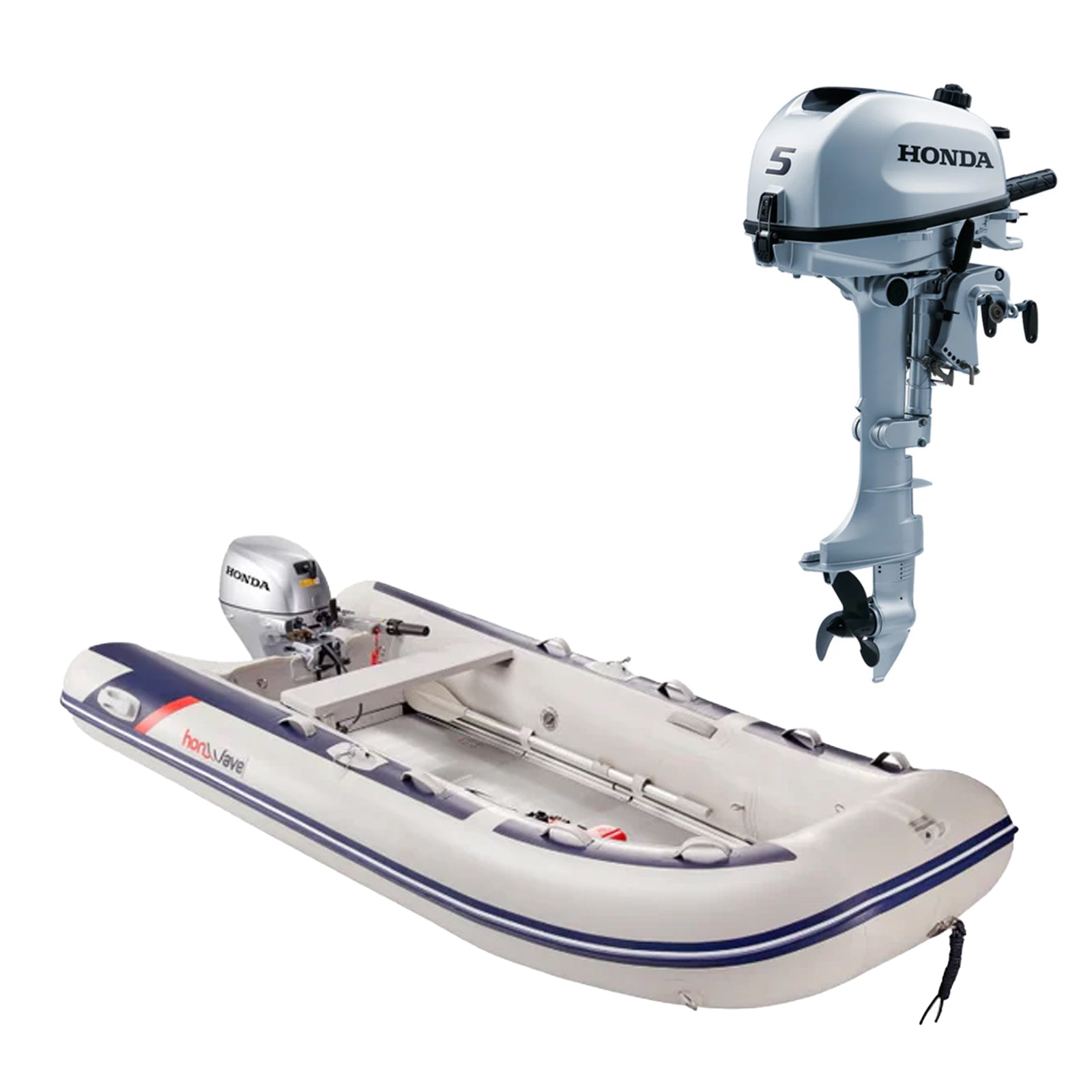 Honda T35-AE plus BF5 SHNU short leg 4-stroke engine.
